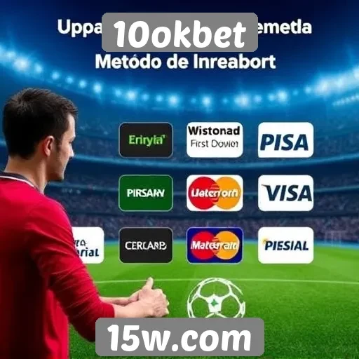 Métodos de pagamento aceitos pelo 10okbet
